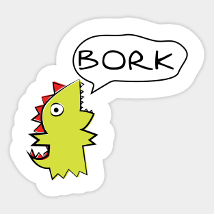 Bork Cocrodile Sticker